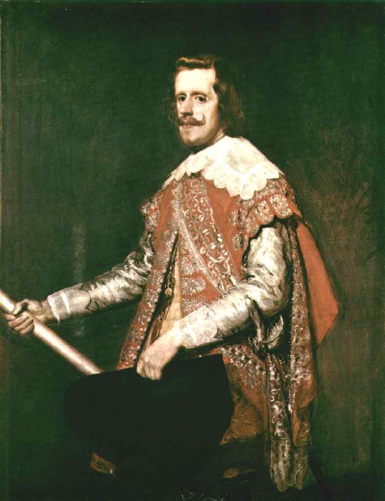 VELAZQUEZ, Diego Rodriguez de Silva y Phillip IV in Army Dress (The portrait of Fraga)  wet